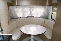 caravan table -  adria adiva
