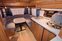 caravan interior