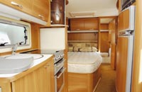 caravan bed
