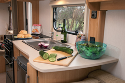 lunar caravan kitchen