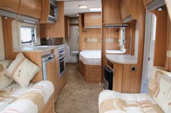 caravan interior - swift charisma
