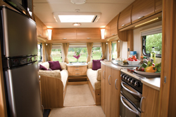 the lunar delta rs caravan interior