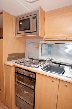 caravan kitchen