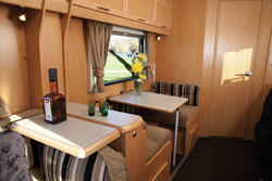 elddis caravan table