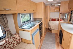 Elddis Xplore 544 caravan interior