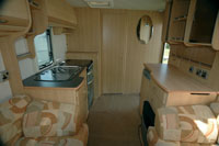 caravan interior photo - coachman amara caravan