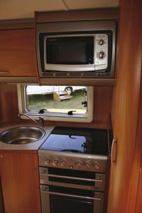 caravan kitchen