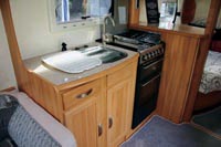 caravan kitchen