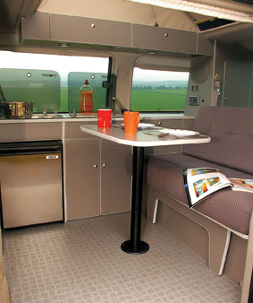 motorhome interior - Abbey Vogue 520