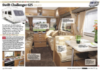 Swift Challenger 625 caravan test from Go Caravan summer 2009