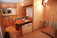 caravan interior - caravelaire ambience