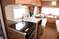 Sprite Major 6 caravan interior image