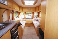 caravan interior - bailey carolina
