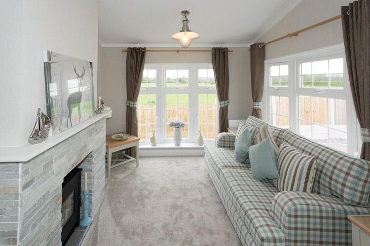 Laird Estates show house lounge