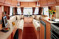 caravan interior - Ace Jubilee Ambassador