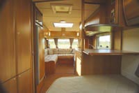 caravan interior - swift conqueror