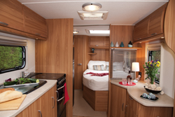 Lunar Delta caravan interior