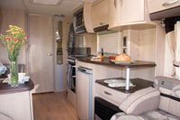 sterling elite emerald caravan interior