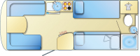 Hymer Nova SL 580K layout