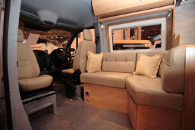 motorhome interior - devon sapphire