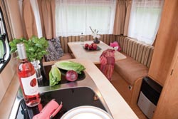 Caraveliar caravan interior