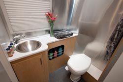 Aistream caravan washroom image