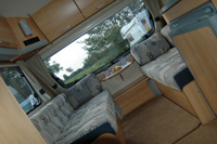 caravan interior - Sprite Alpine