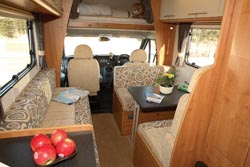 tribute t-620 - front dinette