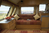 caravan interior - elddis avante
