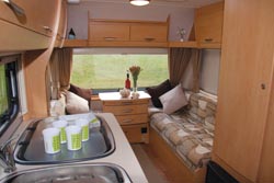 Xplore caravan interior