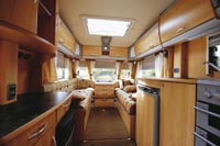 caravan interior - sterling eccles