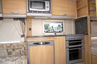 Sterling Europa 470 caravan interior