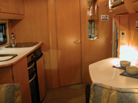 caravan interior - Bailey Pageant Monarch Series 6