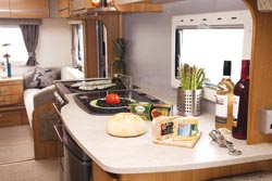 coachman laser caravan interior