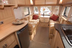Kimberley Coachman Amara caravan interior