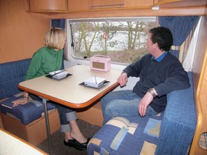 Going 560 caravan Interior