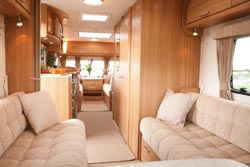Lunar Lexon TL caravan interior