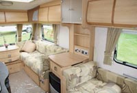 Coachman Amara caravan interior image