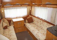 caravan lounge - hymer nova