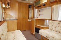 caravan interior - hymer nova