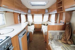 Ace Jubilee caravan interior image
