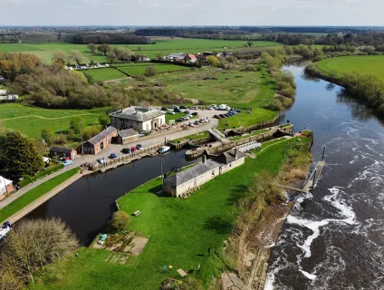 York Naburn Lock