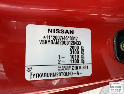 Nissan NV200 Hillside Dalbury  2016