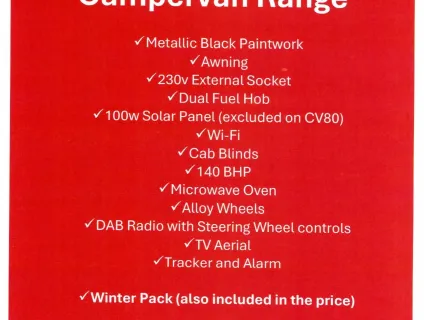 Elddis Evolution CV40 140BHP Auto 2026