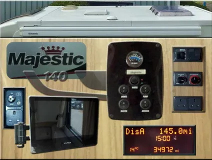 Elddis Majestic 140 Peugeot Boxer 2015