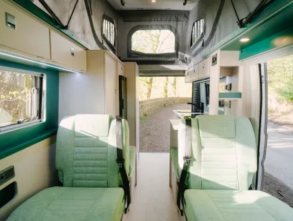 Orange Campers  Trouvaille Classique MWB Layout Option 2 in 2 Colours 2026