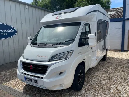 Burstner Harmony T590 4 BERTH, 4 BELT, DROPDOWN BED 2018