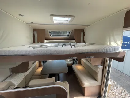 Burstner Harmony T590 4 BERTH, 4 BELT, DROPDOWN BED 2018