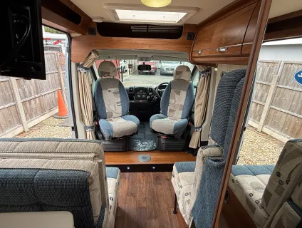 Auto-Sleepers Windrush REAR BUNK BED MODEL  4 BERTH  & 4 BELTS  2012