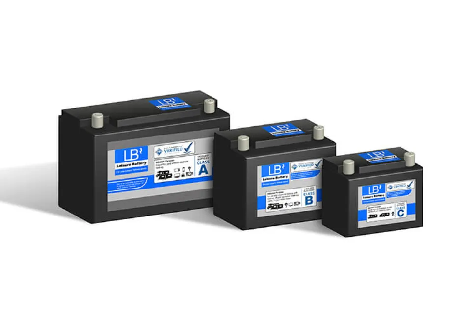 12V leisure batteries (photo from LB)